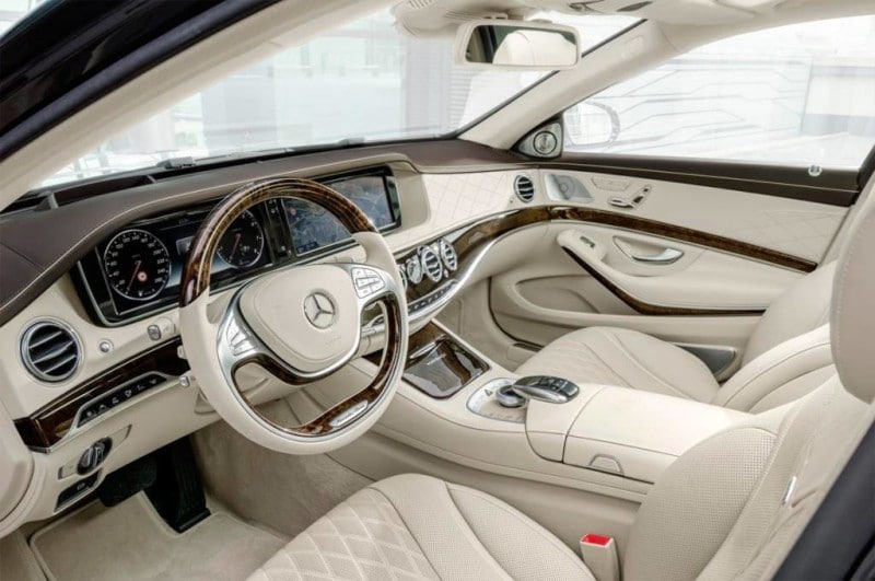 maybach car s600 salon