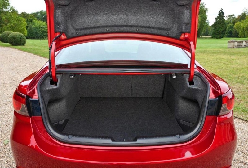  trunk of the mazda 6